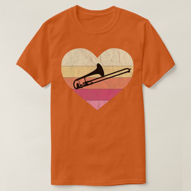 Trombonist-Lieben T-Shirt (Design vorne)