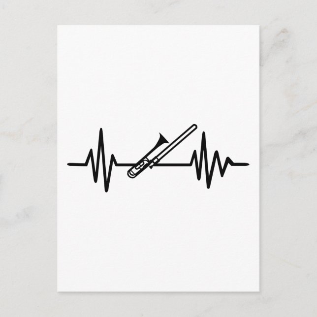 Tromknochenfrequenz Postkarte (Vorderseite)
