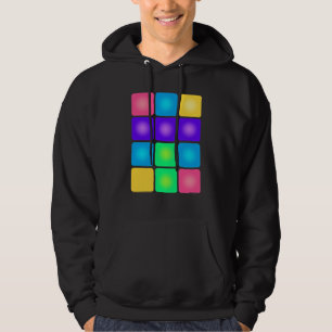Trommel-Auflagen Hoodie
