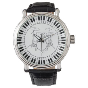 Trommel-Ausrüstungs-Uhr Armbanduhr