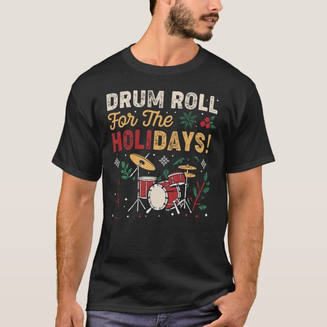 Trommel für den Urlaub - Weihnachtsdummer T-Shirt (Vorderseite)