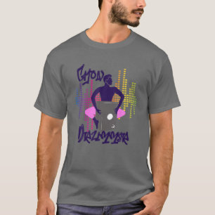 Trommel-Herzschlag-Musikliebhaber-Geschenk für Sch T-Shirt