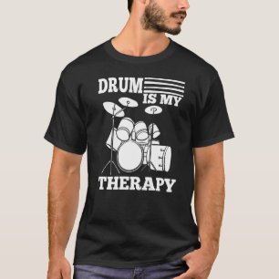 Trommel ist mein Set Drum Drummer T-Shirt