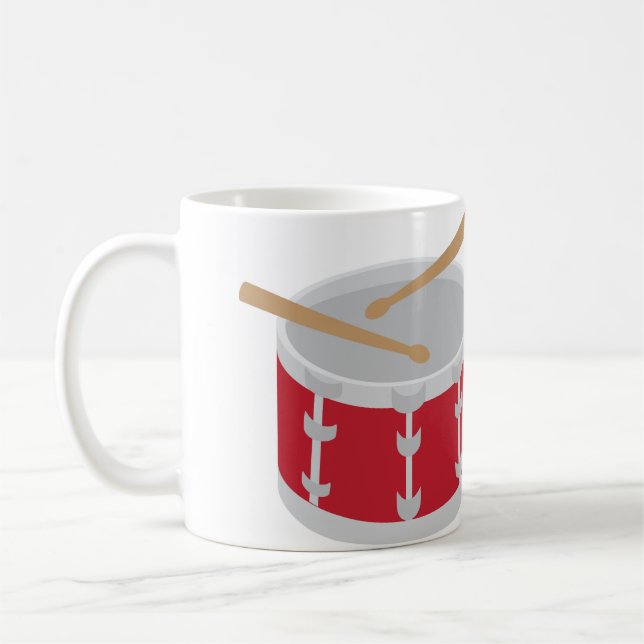 Trommel Kaffeetasse (Links)