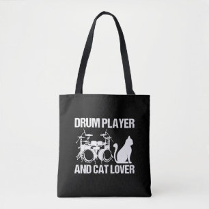 Trommel-Player und Katzenrummer-Musikertrommeln