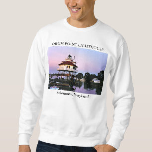 Trommel-Punkt-Leuchtturm, Solomons Maryland Sweatshirt