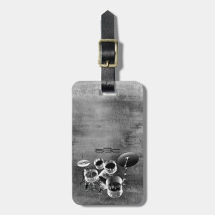 Trommel-Set/personalisiertes Geschenk für Gepäckanhänger