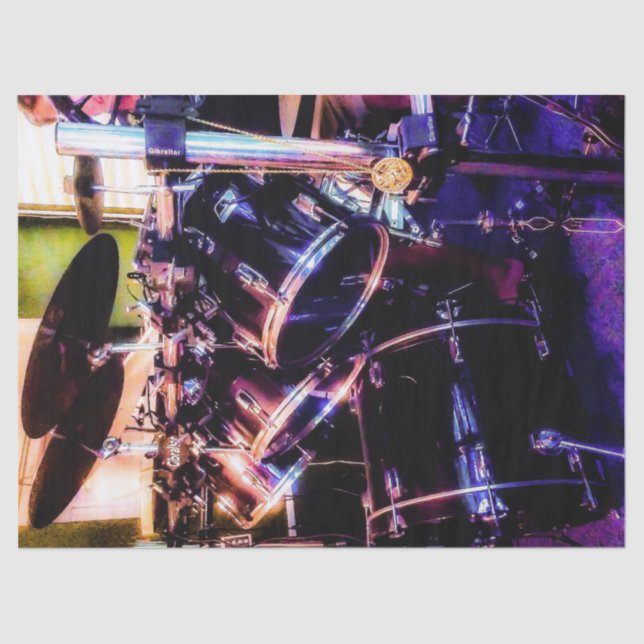 Trommel-Set Seidenpapier (Vorderseite)