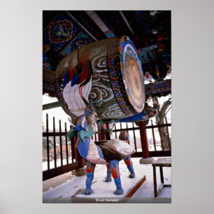 Trommel (Tempel) Poster