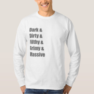 Trommel und Bass-DnB Electro betiteln Schritt T-Shirt