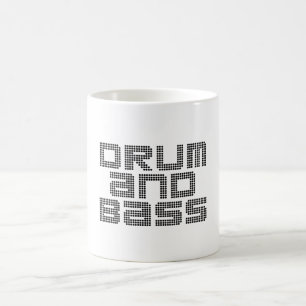 Trommel und Baß Kaffeetasse
