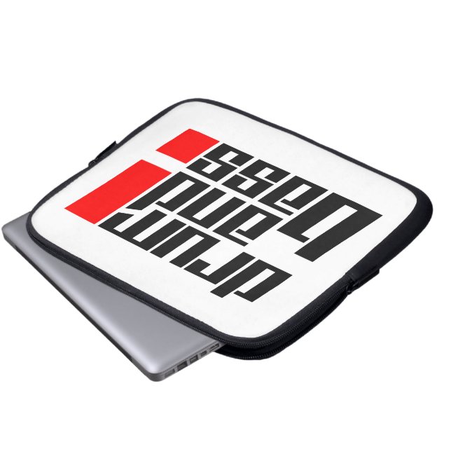 Trommel-und Bass-Laptop-Hülse Laptopschutzhülle (Vorne Knopf)