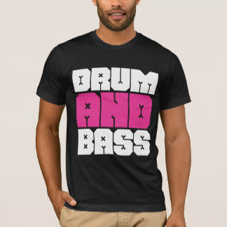Trommel und Bass-Musik-T - Shirt