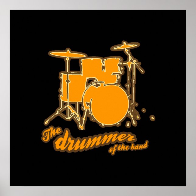 Trommelfell für Wände Poster (Vorne)