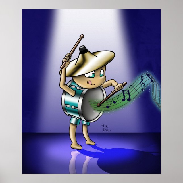 Trommelfell Poster (Vorne)