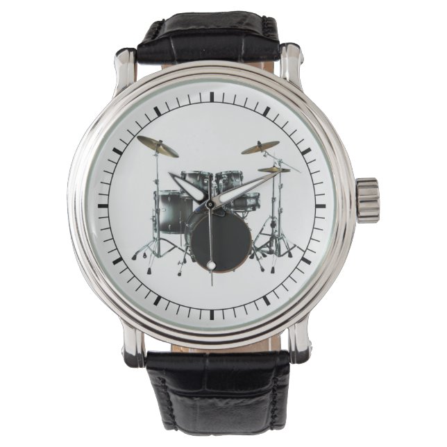 Trommeln Armbanduhr (Vorderseite)