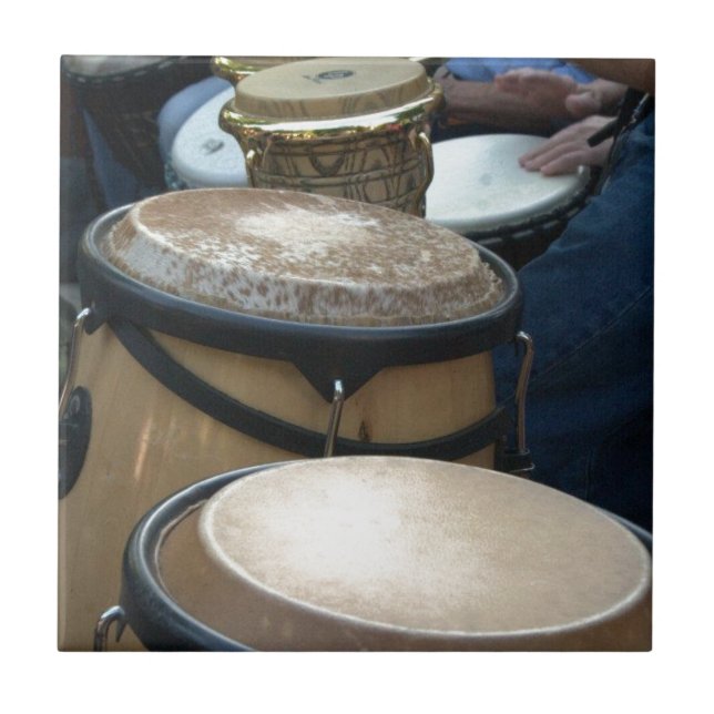 Trommeln Fliese (Vorderseite)