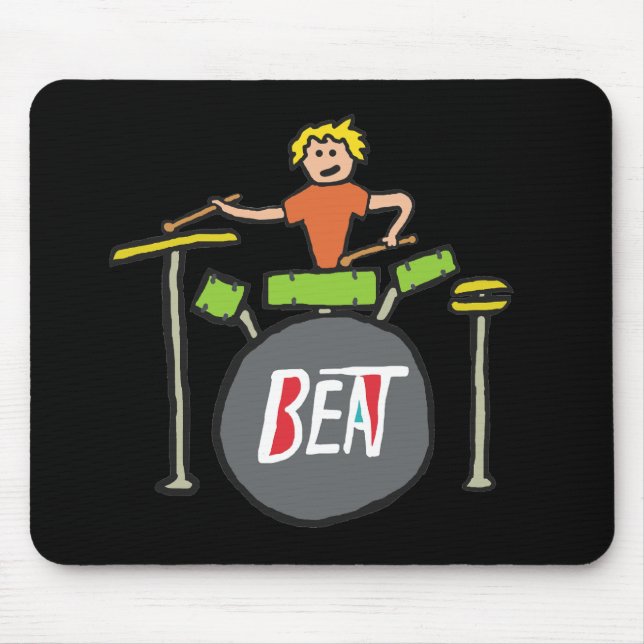 Trommeln Mousepad (Vorne)