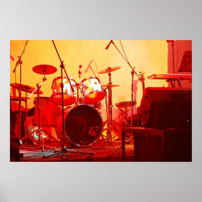 Trommeln Poster (Vorne)