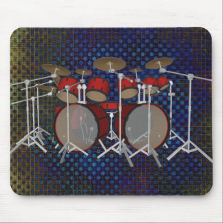 Trommeln: Rote Trommel-Ausrüstung: Modell 3D: Mousepad