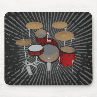 Trommeln: Rote Trommel-Ausrüstung: Modell 3D: Mousepad