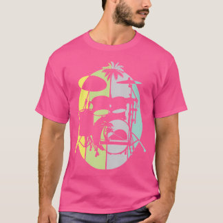 Trommeln Surfwellen T-Shirt