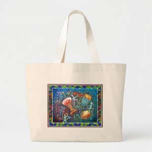 TROMMELN Taschen-Tasche Jumbo Stoffbeutel