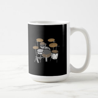 Trommeln: White Drum Kit: 3D-Modell: Kaffee-Tasse Kaffeetasse