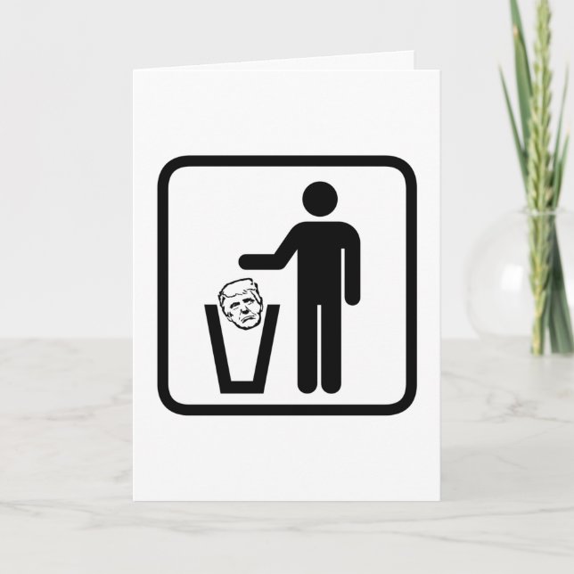 Trommelschild Karte (Vorderseite)