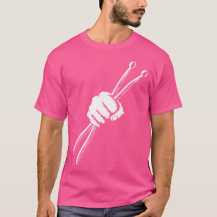 Trommelset Coole Trommelschlägel Trommeln Trommeln T-Shirt