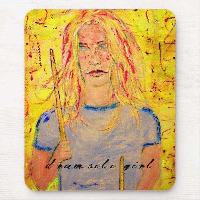 Trommelsolo Mousepad (Vorne)