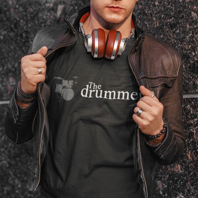 Trommelspieler T-Shirt (cool tee for the drummer of the band)