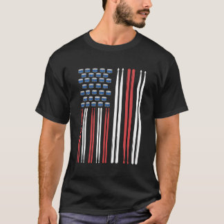 Trommelsticks Hoodie Drummer Gift Drumming Hoodie T-Shirt