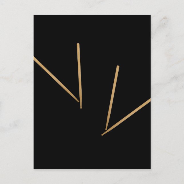 Trommelstifte Postkarte (Vorderseite)