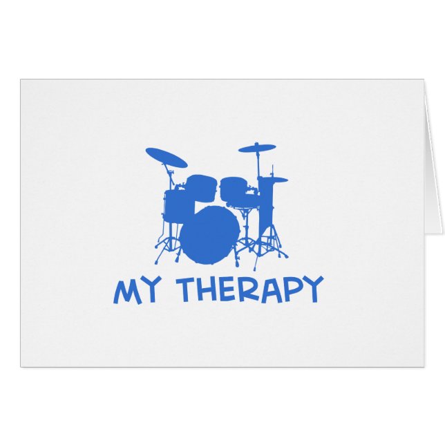 Trommelt meine Therapie (Vorderseite (Horizontal))