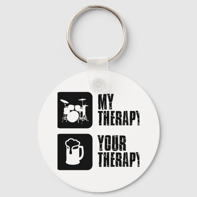 Trommeltherapie Schlüsselanhänger (Vorderseite)