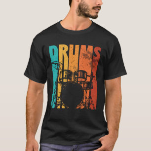 Trommler  Drummergeschenk T-Shirt