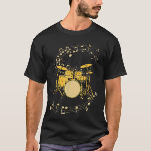 Trommler Kunst für Drum-Schlagzeuger T-Shirt