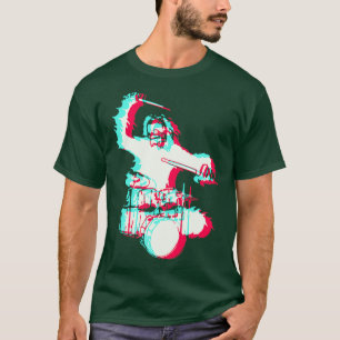 Trommler-Monster-Trommeltrommel T-Shirt