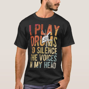 Trommler-Musiker für einen Drummer T-Shirt