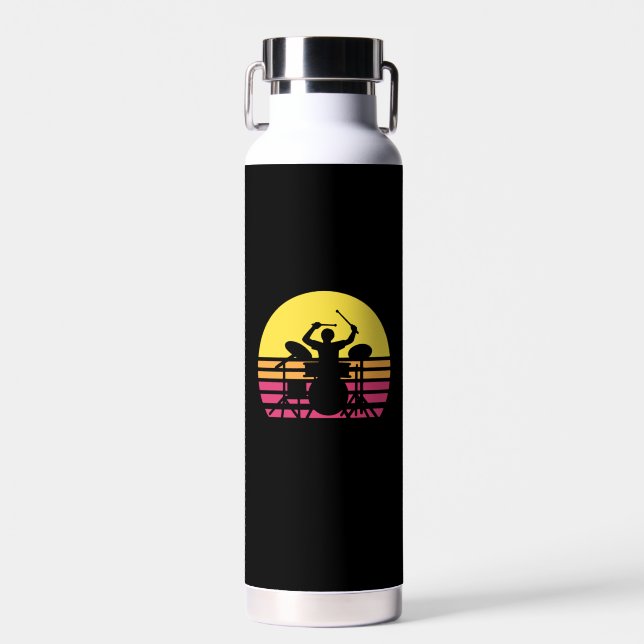 Trommler-Trommeln Trinkflasche (Vorne)