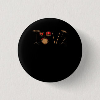 Trommler Trommeln Trommeltrommeln Liebe Trommeln M Button