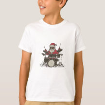 Trommler Weihnachten Lustig Vintage Santa spielt S