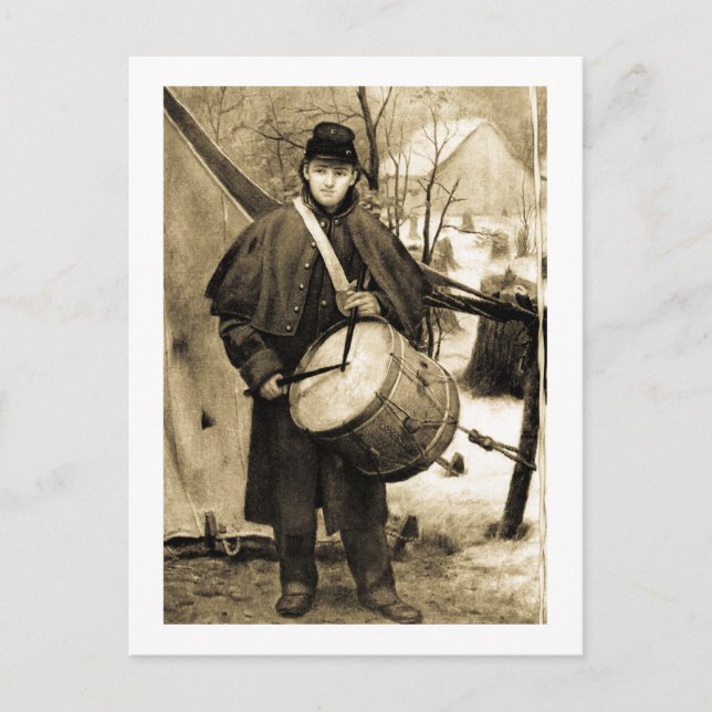 Trommlerjunge Postkarte (Vorderseite)