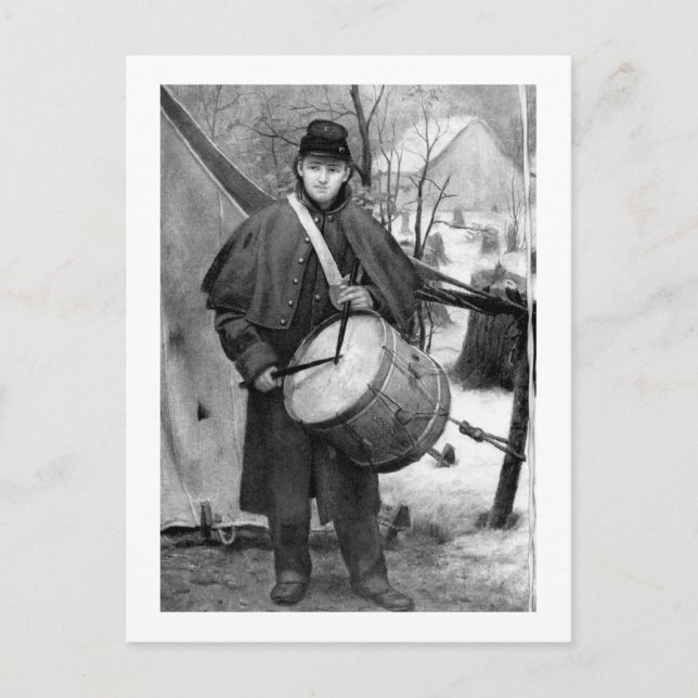 Trommlerjunge Postkarte (Vorderseite)