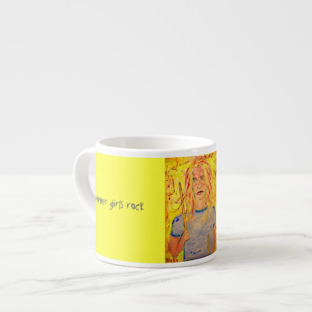 Trommlerrock Espressotasse (Vorderseite Links)
