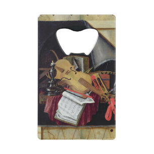 Trompe - L ' oeil Stillleben, 1665 Kreditkartenflaschenöffner