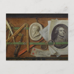 Trompe l'Oeil, 1785 Postkarte