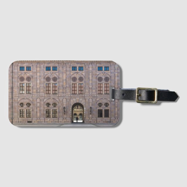 Trompe-L'oeil Deutschland Gepäckanhänger (Vorderseite (Horizontal))