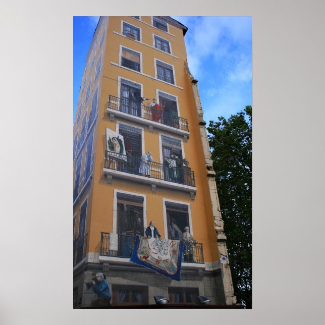 Trompe L'oeil Poster (Vorne)